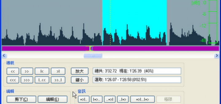 mp3directcut 剪歌程式中文版下載