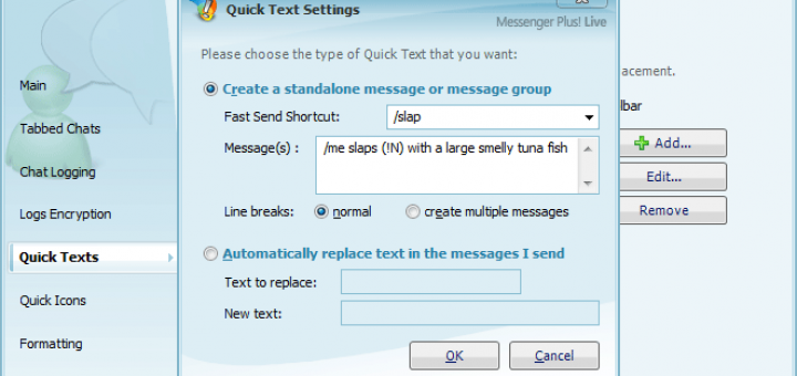 quicktexts