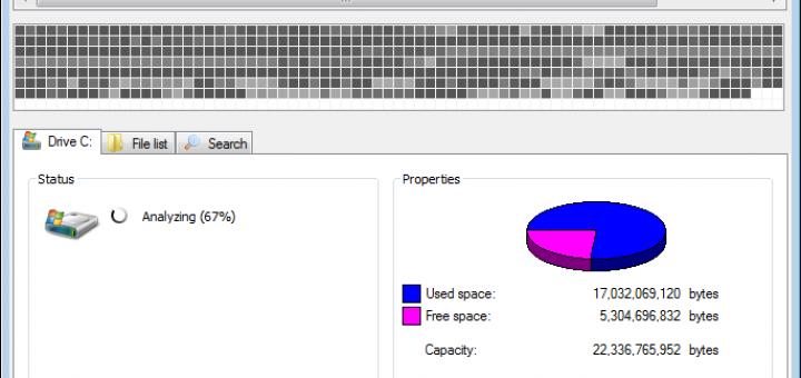 磁碟重組工具 Defraggler 免安裝版