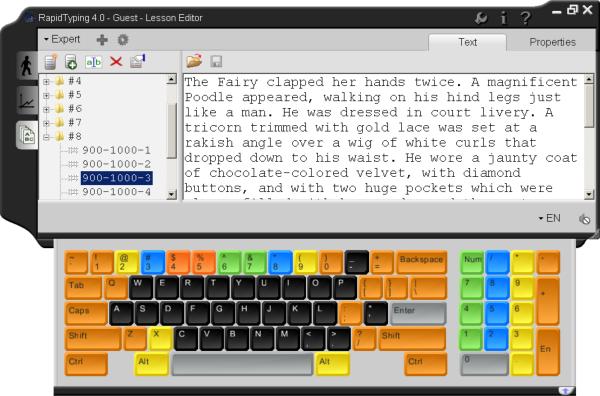 英文打字練習軟體 RapidTypin 免安裝中文版