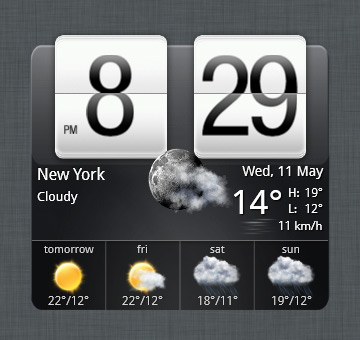 HTC Home for Windows 3.0 社群資訊+桌面氣象小工具