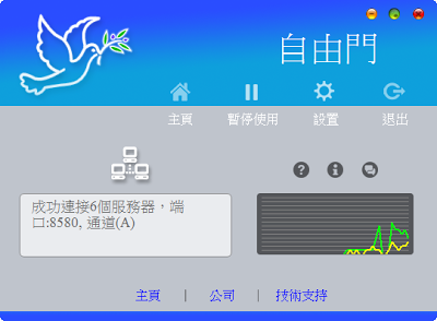 自由門freegate免安裝中文版