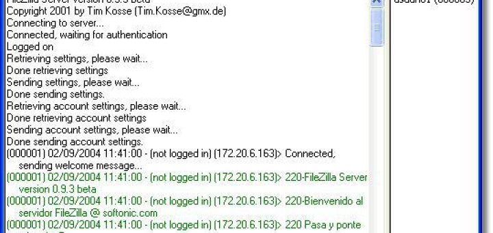 FTP伺服器架站軟體 - FileZilla Server 繁體中文版下載