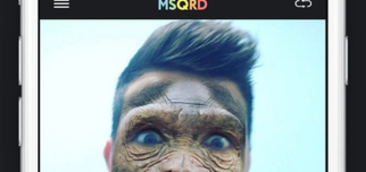MSQRD換臉攝影軟體 攝影特效app