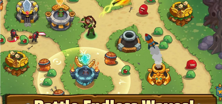 Tower Defense: Legends TD 與經典塔防遊戲 Kingdom Rush 87%像的手遊小品