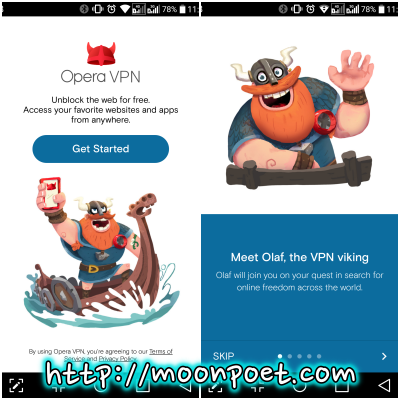 Opera VPN 手機翻牆APP 突破網路限制