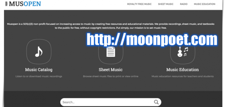 古典音樂線上聽 古典樂譜, 素材下載 Musopen