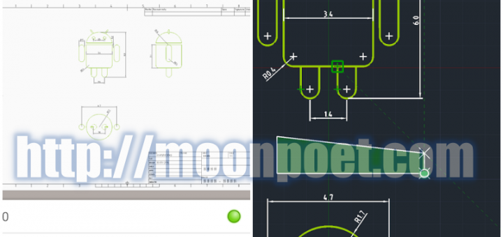 GnaCAD 手機開CAD檔dwg APP