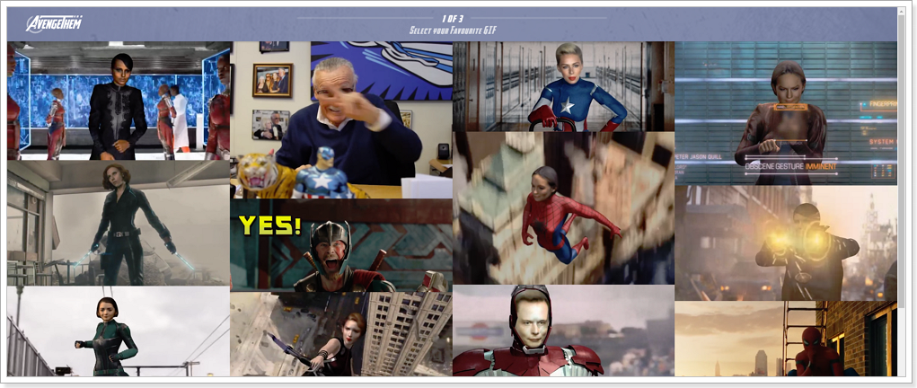 想成為復仇者聯盟的一員嗎? 其實只要一張照片就可以