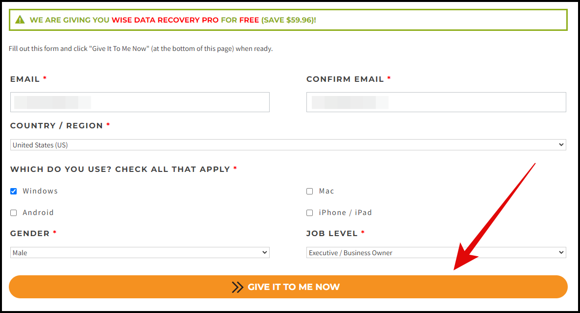 誤刪檔案救援工具 Wise Data Recovery PRO (含教學)