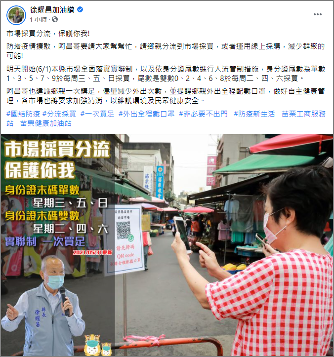 市場分流規定 基隆、桃園、新竹、台中、高雄