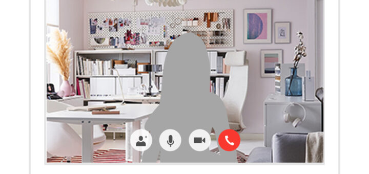 視訊背景更換圖檔 讓同事、同學以為IKEA美美的佈景就是你家