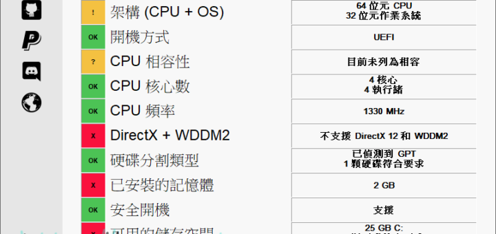 Windows 11 檢測硬體規格工具 WhyNotWin11