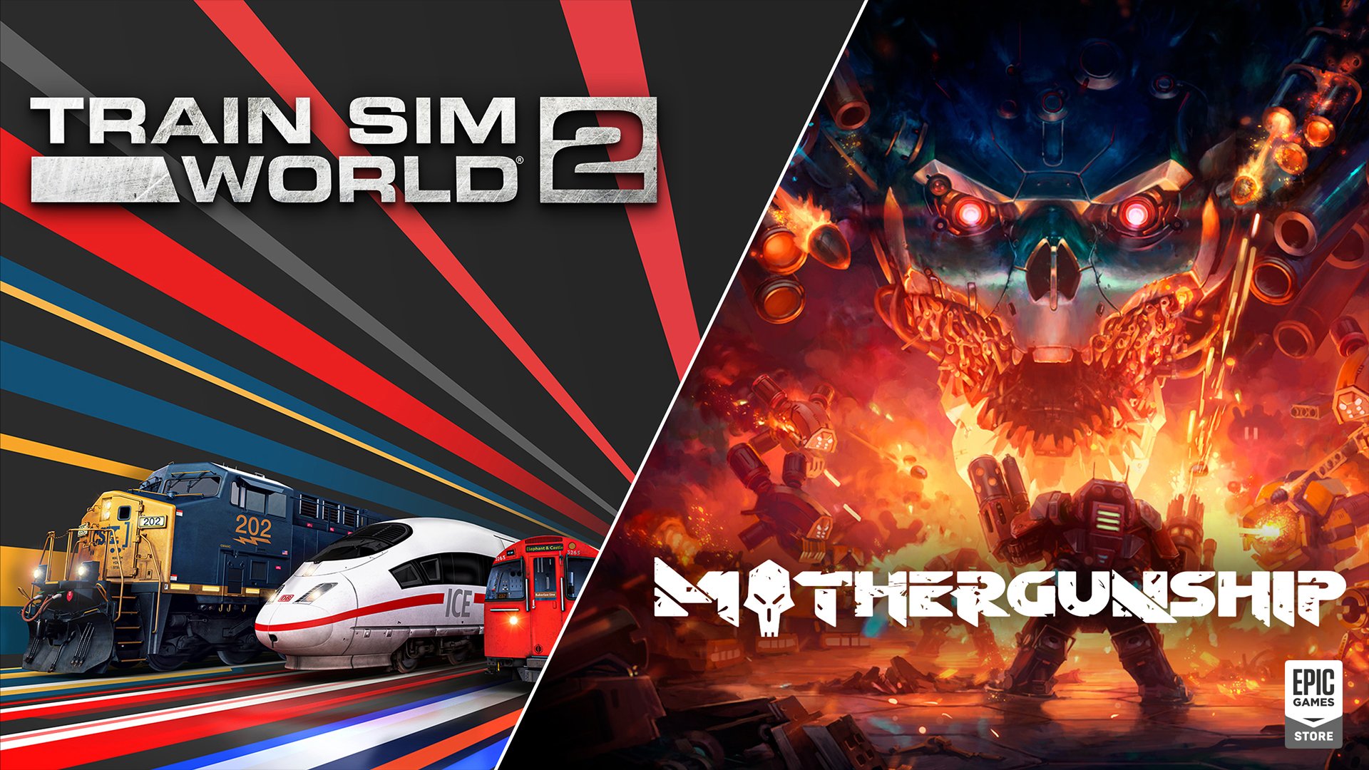 [限時免費遊戲]Train Sim World 2 & Mothergunship 防疫在家玩遊戲最享受