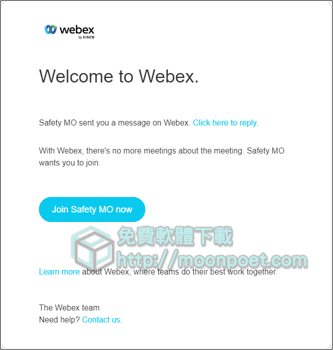 Cisco Webex Meeting下載 眾多線上視訊會議的另一種選擇