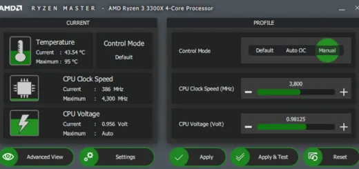 AMD CPU超頻軟體 AMD Ryzen Master自動超頻工具