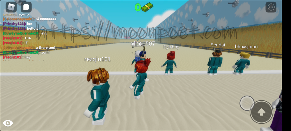 Roblox 魷魚遊戲下載 用手機也能參加魷魚遊戲