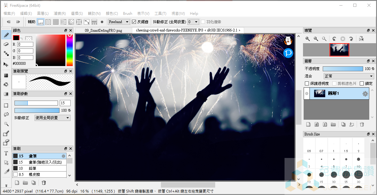 火羊駝 FireAlpaca「草泥馬」繪圖軟體去背神器