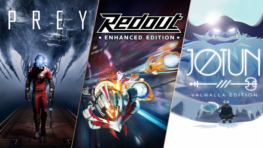 限時免費遊戲領取 Prey、Redout、Jotun 三款遊戲讓你放假不無聊
