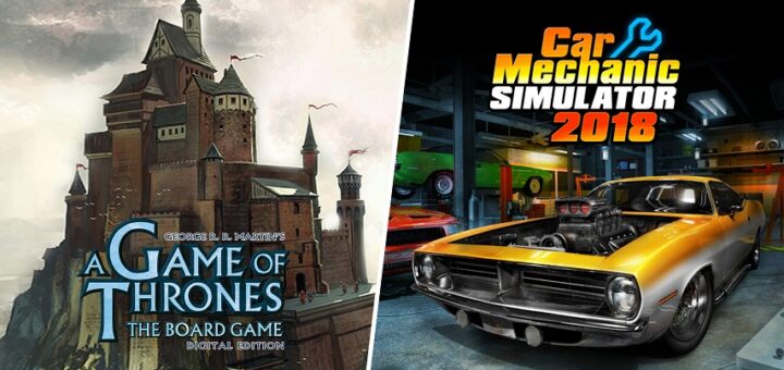限時免費遊戲 A Game of Thrones: The Board Game & Car Mechanic Simulator 2018