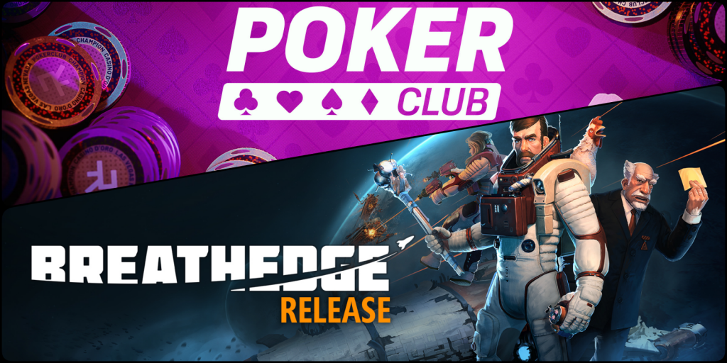 [限時免費遊戲]Poker Club & Breathedge 連假玩一波