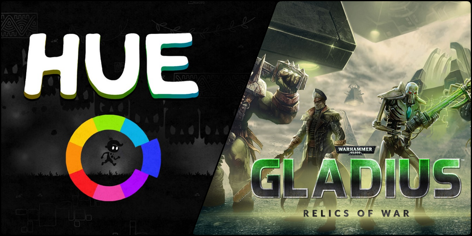 [限時免費遊戲]Hue、Warhammer 40,000: Gladius – Relics of War 兩款遊戲直接帶走