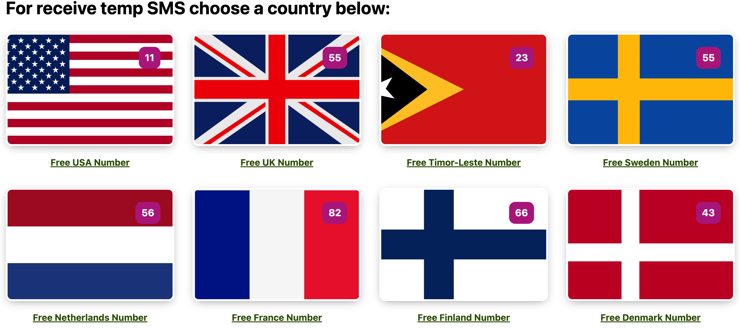 簡訊代收服務網站 TempSMSS 避免手機號碼洩漏減少詐騙