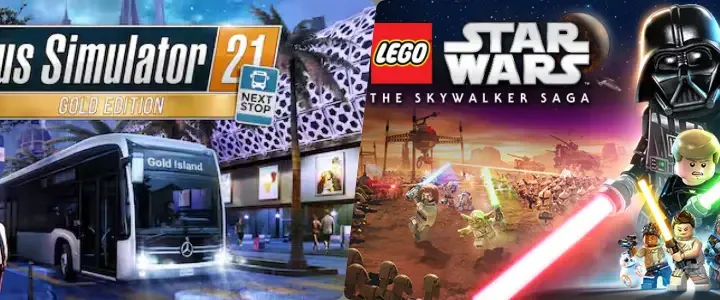 抓住限時福利！免費領取《Bus Simulator 21 Next Stop》與《LEGO® Star Wars™：天行者傳奇》