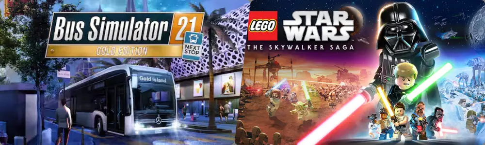 抓住限時福利！免費領取《Bus Simulator 21 Next Stop》與《LEGO® Star Wars™：天行者傳奇》