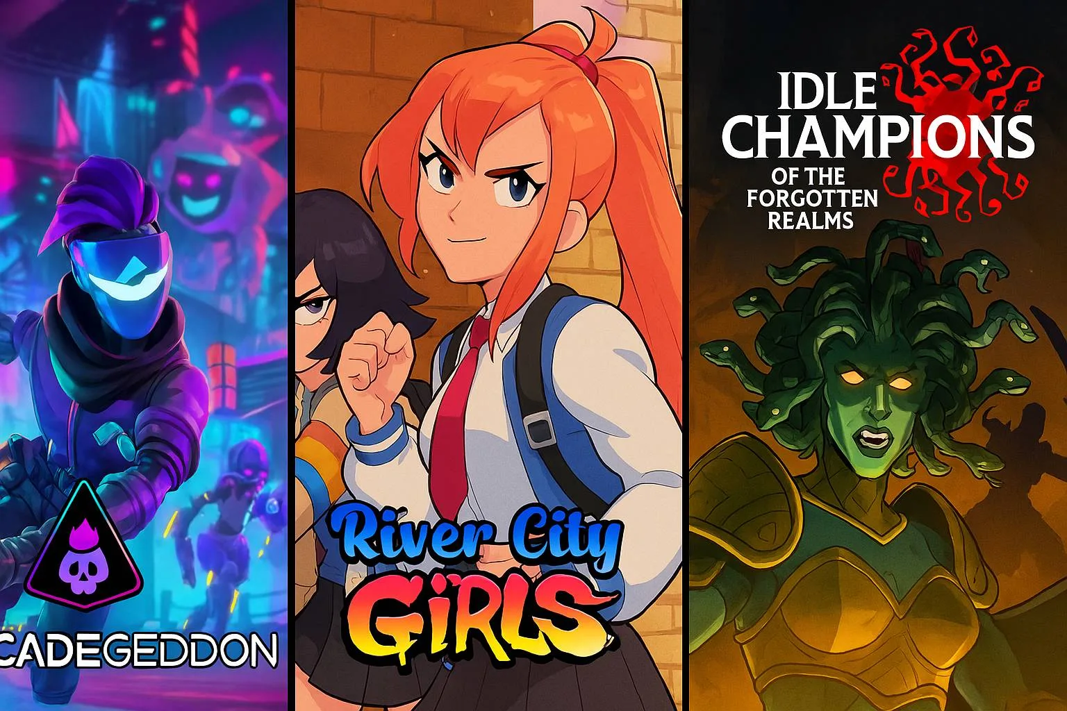 【Epic 限時免費遊戲推薦】《Arcadegeddon》、《River City Girls》與《Idle Champions》限時領取中！