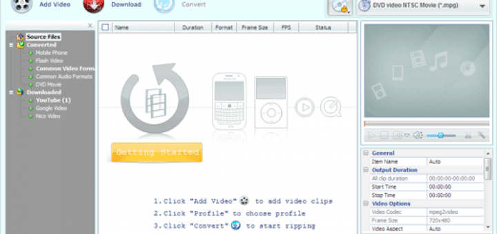 手機影片轉檔軟體 Any Video Converter Free