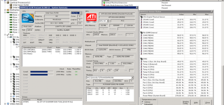 電腦硬體資訊顯示工具 HWiNFO64