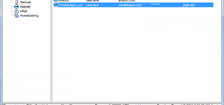 密碼管理軟體 KeePass Password Safe 免安裝版