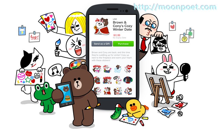 line貼圖上架販售正式開放 - LINE Creators Market