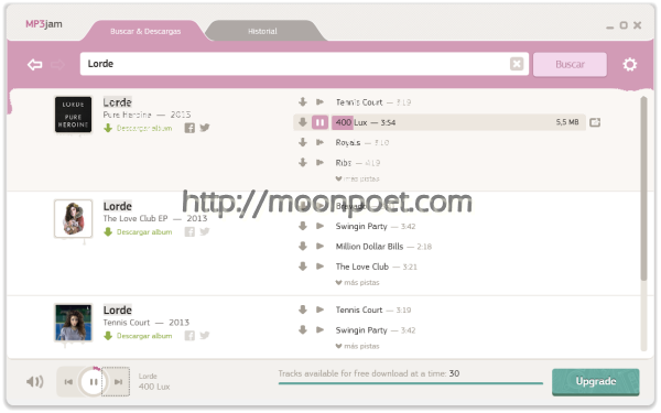 MP3jam音樂下載軟體