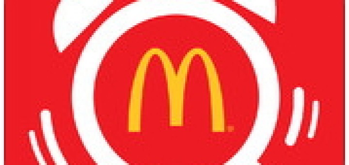 麥當勞早安鬧鐘 只要設定鬧鐘就能拿優惠券
