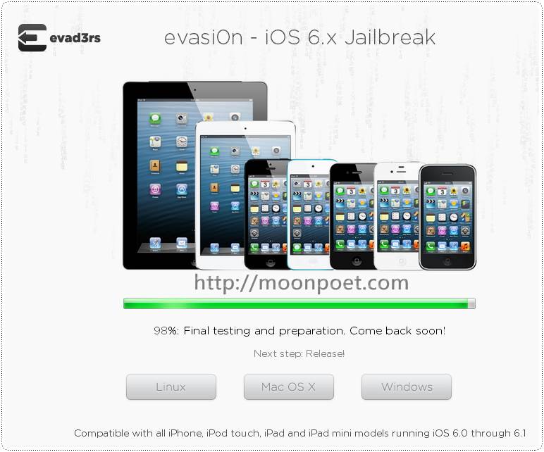 ios6完美越獄教學 即將登場