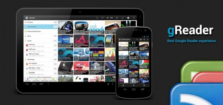 手機訂閱rss 推薦APP gReader (Google Reader 替代閱讀器)