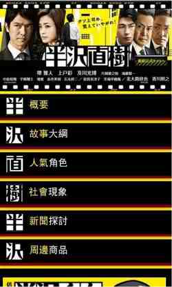 半澤直樹劇情介紹 APP 半澤直樹大百科