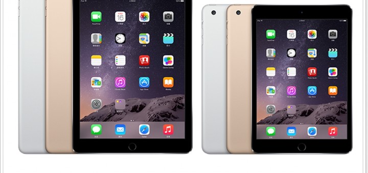 iPad Air 2 / mini3 何時上市與前代規格差異點