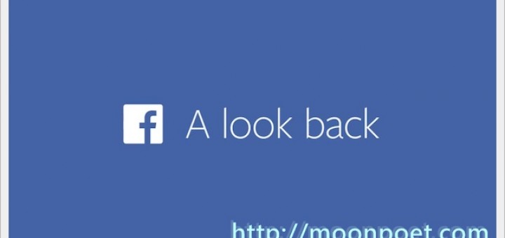 facebook回顧影片 A Look Back