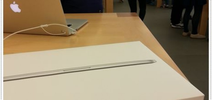 Macbook Pro Retina 13 開箱 我的第一台蘋果筆電