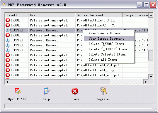 pdf解密軟體下載 PDF Password Remover 3.1