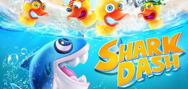 [限時免費下載]Shark Dash 鯊魚吃鴨子益智遊戲